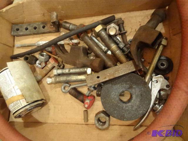lot 100 image: Misc Nuts and Bolts and Hardware....