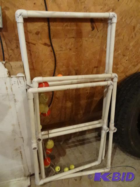 lot 11 image: Homemade PVC Toss Game. For Outdoor...