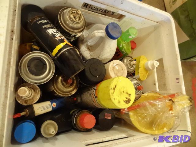 lot 117 image: Misc Automotive Chemicals. Home Cleaners....