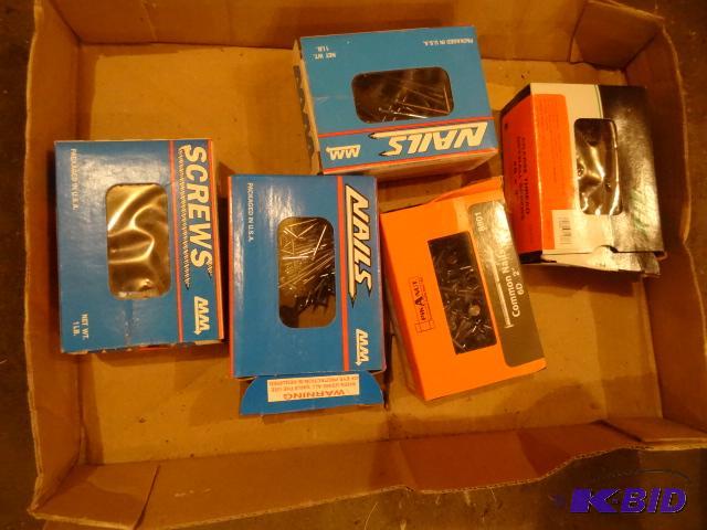 lot 124 image: Misc Nails and Screws...