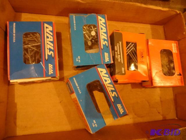 lot 126 image: Misc Nails and Screws...