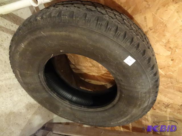 lot 13 image: Firestone Truck Tire. LT24575R16 Load Range ...