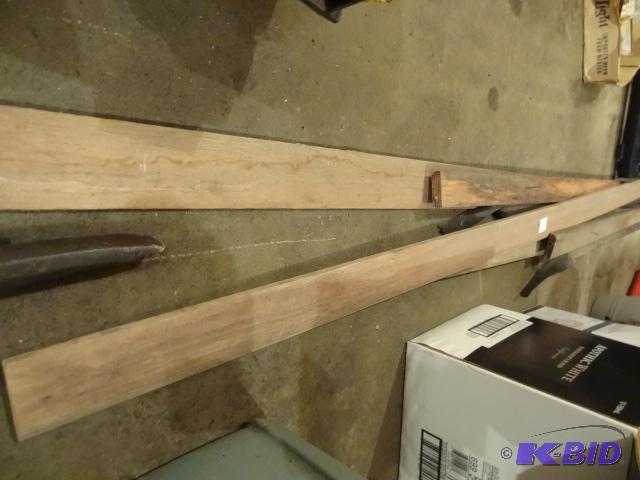 lot 152 image: Misc Wood Trim. Some has Water Damage...