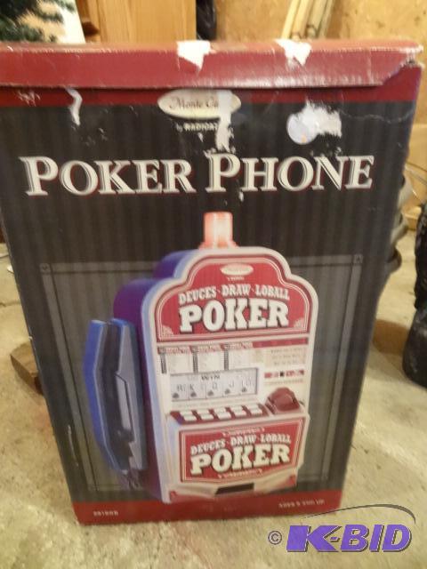 lot 166 image: Monte Carlo Poker Phone...