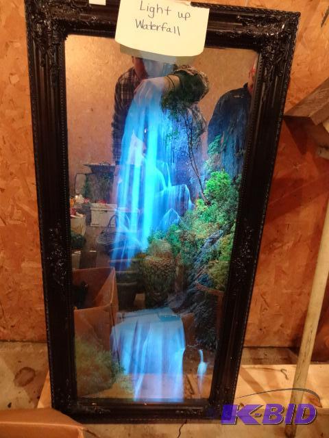 lot 184 image: Light Up Water Fall 19 X 39...