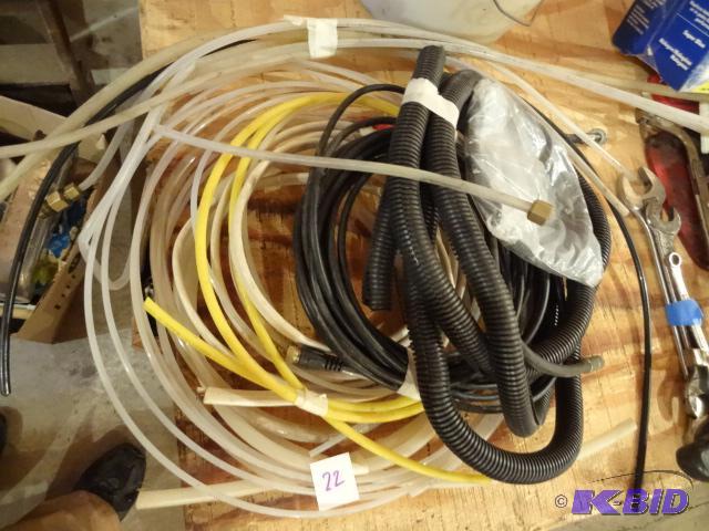 lot 22 image: Misc Poly Tubing...