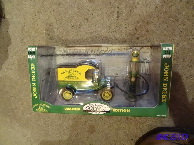 lot 222 image: John Deere Limited Edition. Ford Coin Bank, W...