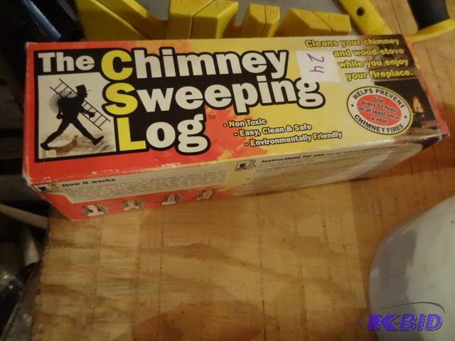 lot 24 image: Chimney Sweep Log...