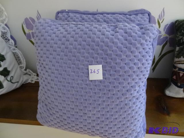 lot 265 image: 2 Throw Pillows...
