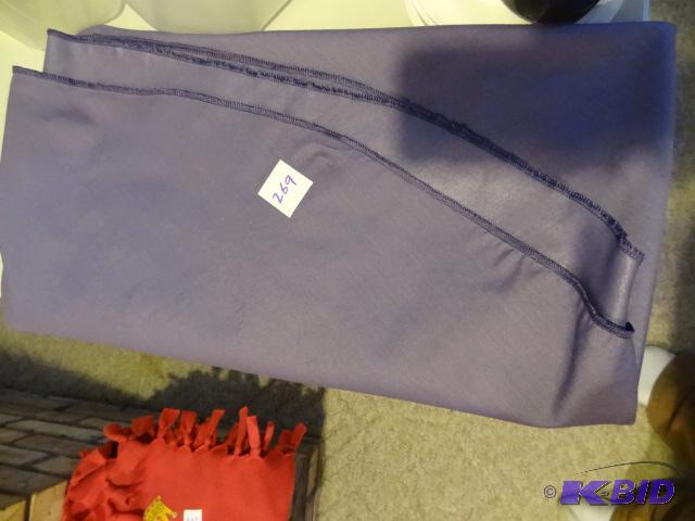 lot 269 image: Purple Table Cloth...