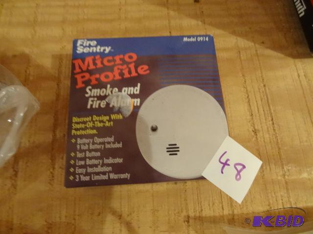 lot 48 image: Micro Profile Smoke and Fire Alarm...