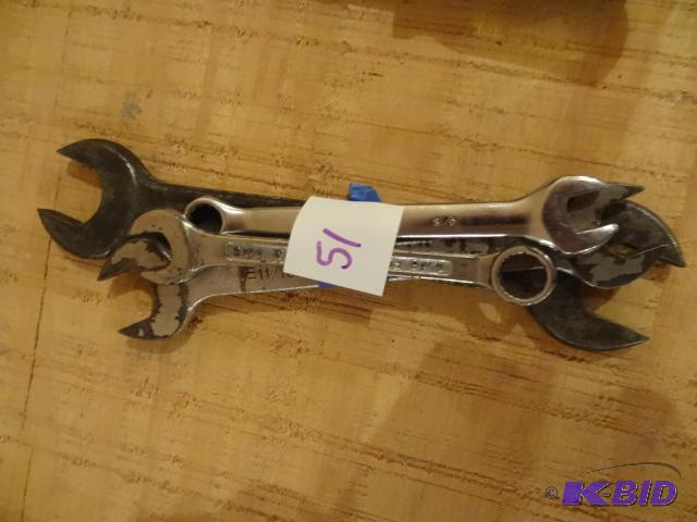 lot 51 image: Misc Standard Wrenches...