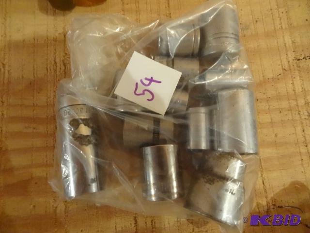 lot 54 image: Misc Sockets...