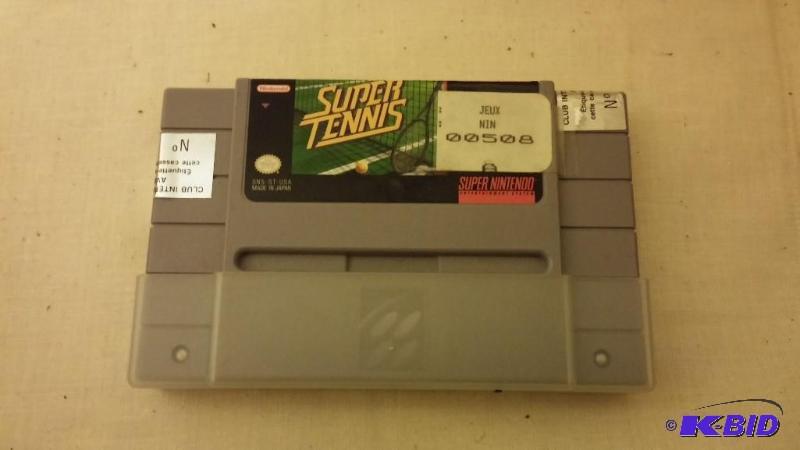 Super Nintendo Game-Super Tennis...