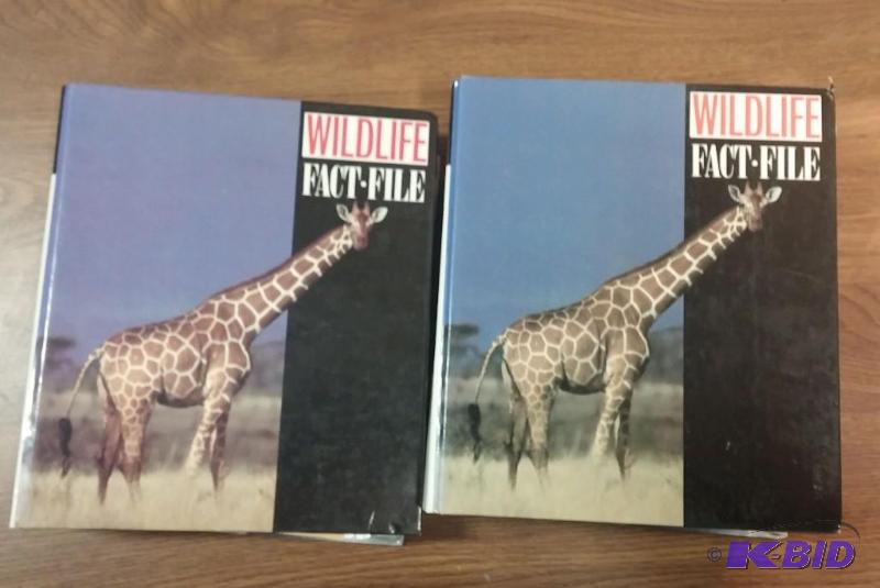 2 Large binders full of Wildlife Facts...