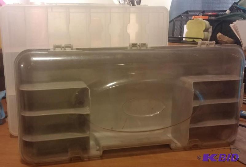 Set of 2 Matchbox car Containers...