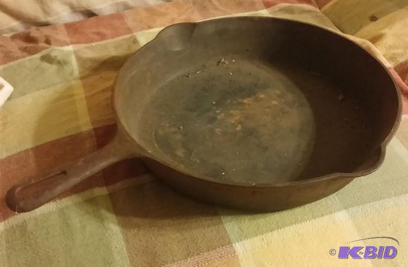 Griswald cast iron skillet number 10...