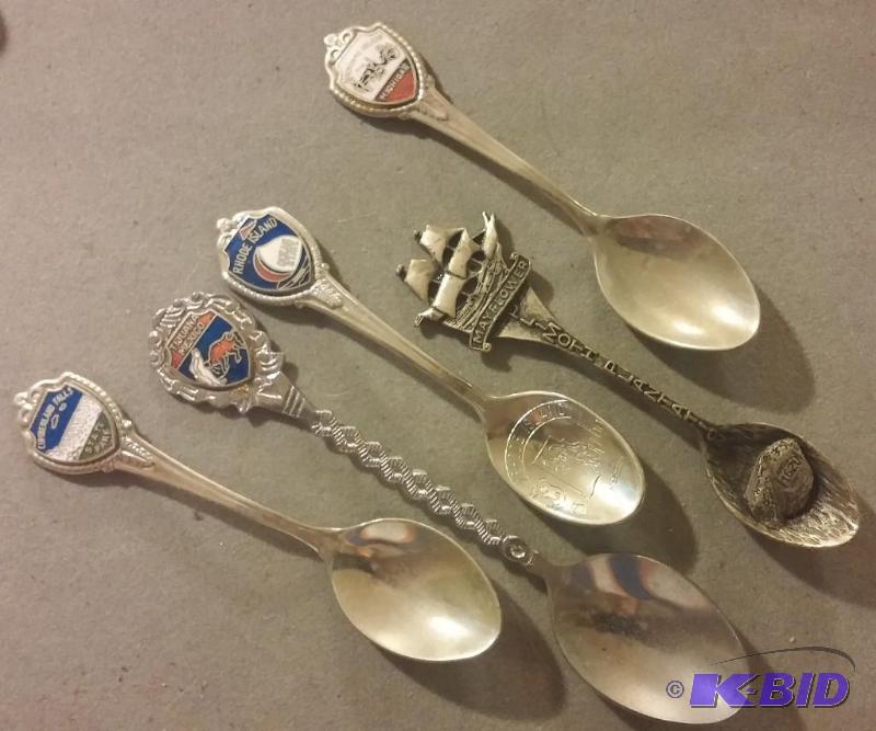 VINTAGE Souvenir collector spoons as shown...
