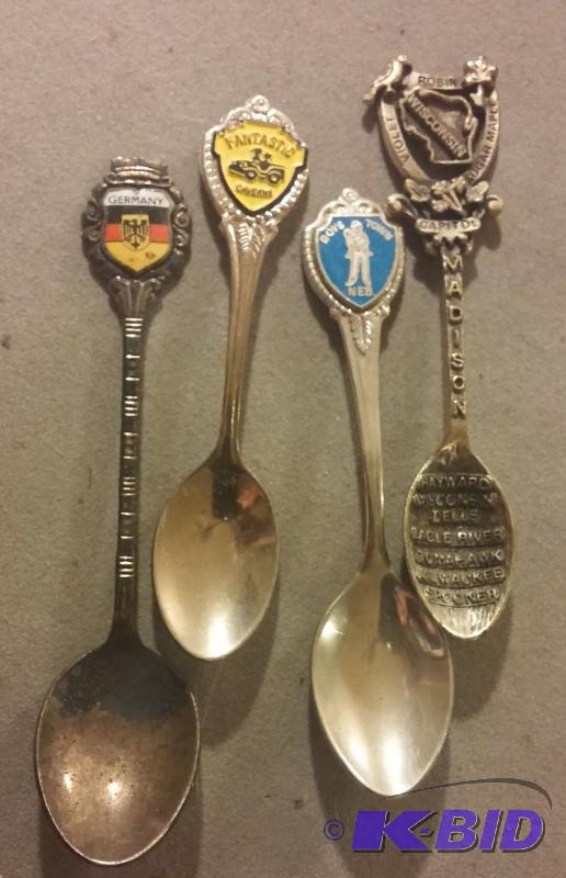 VINTAGE Souvenir collector spoons as shown...