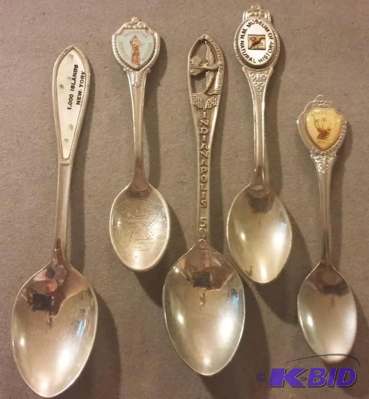 VINTAGE Souvenir collector spoons as shown...