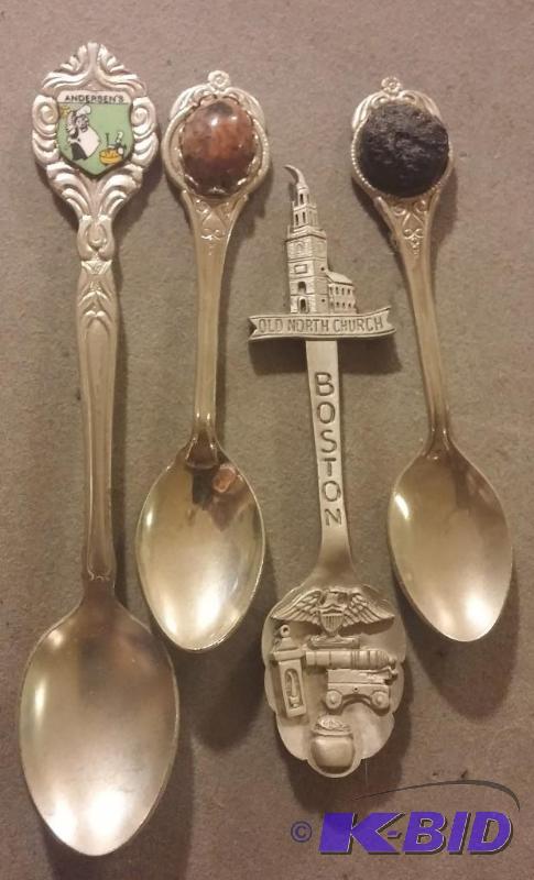 VINTAGE Souvenir collector spoons as shown...