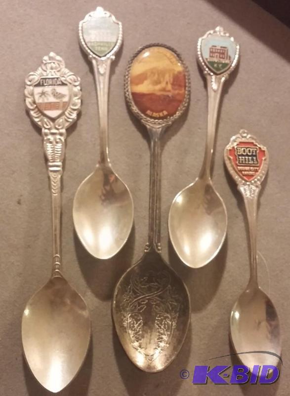 VINTAGE Souvenir collector spoons as shown...