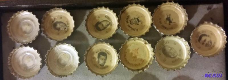 Large Lot of Collectable Coke Caps from 1966-...