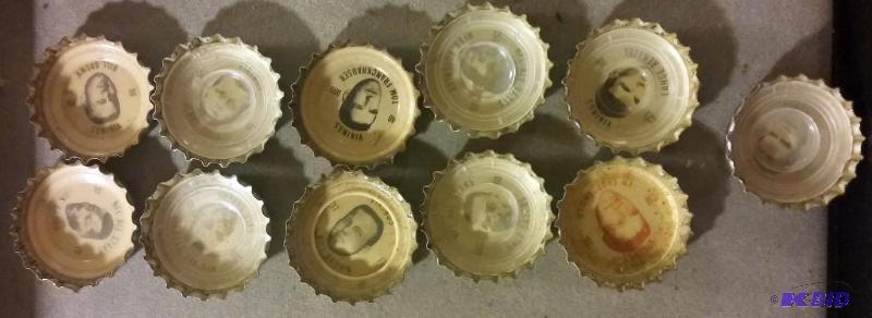 Large Lot of Collectable Coke Caps from 1966-...