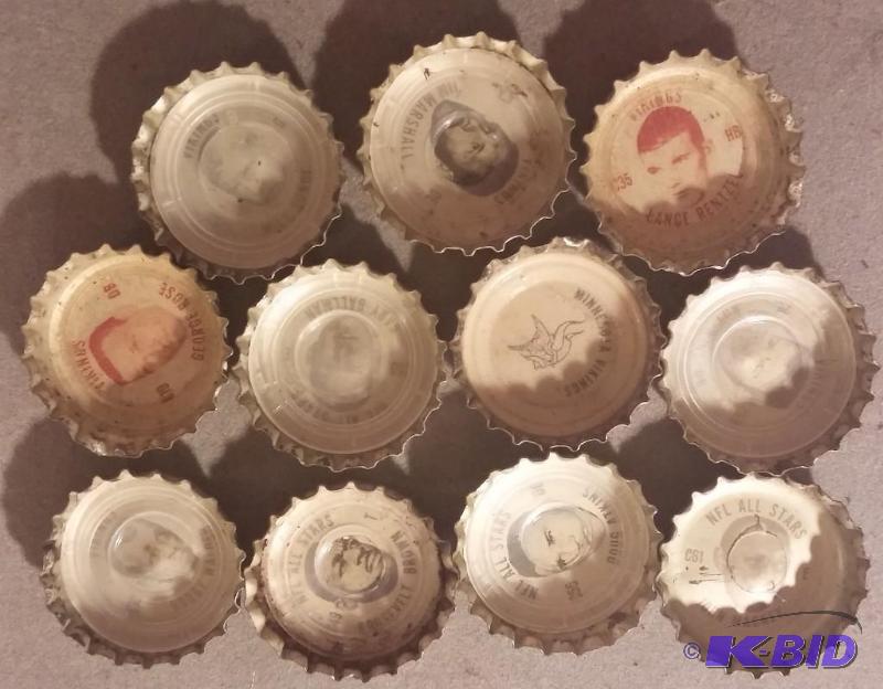 Large Lot of Collectable Coke Caps from 1966-...