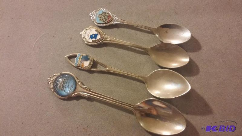 VINTAGE Souvenir collector spoons as shown...