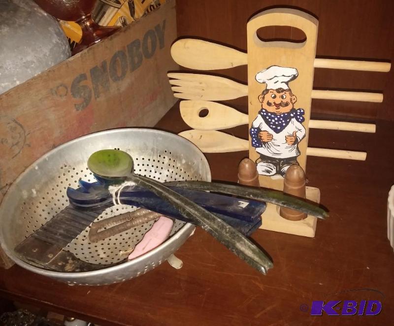 Vintage Kitchenware as shown...