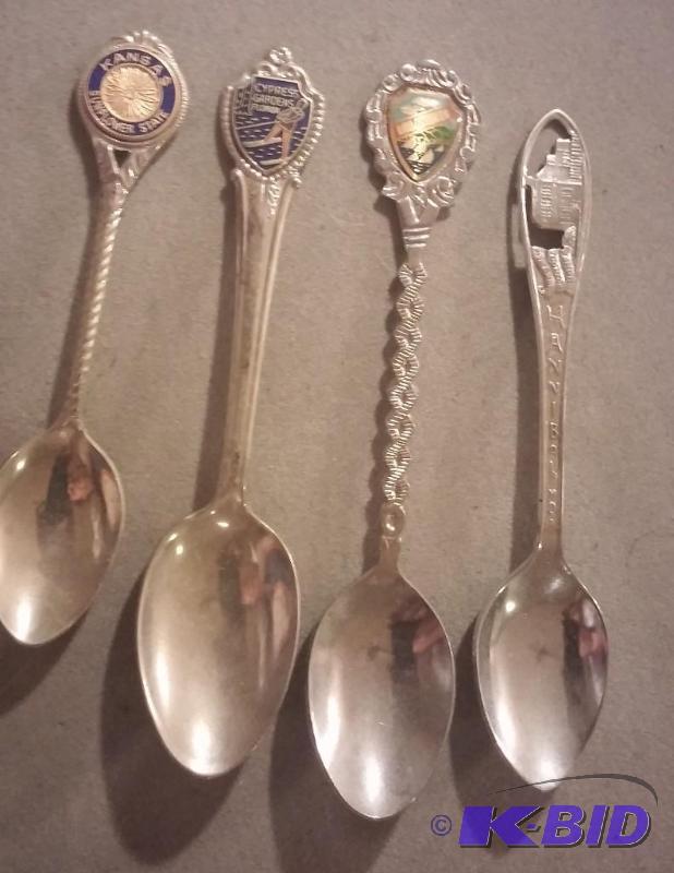 VINTAGE Souvenir collector spoons as shown...