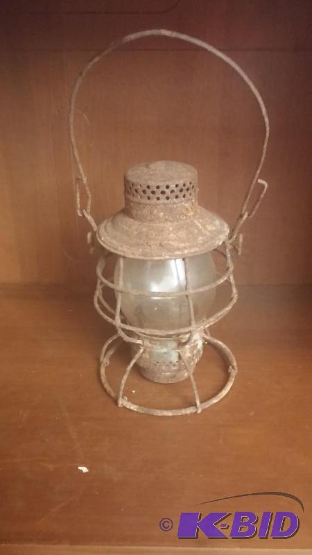 Vintage Railroad Oil Lamp...