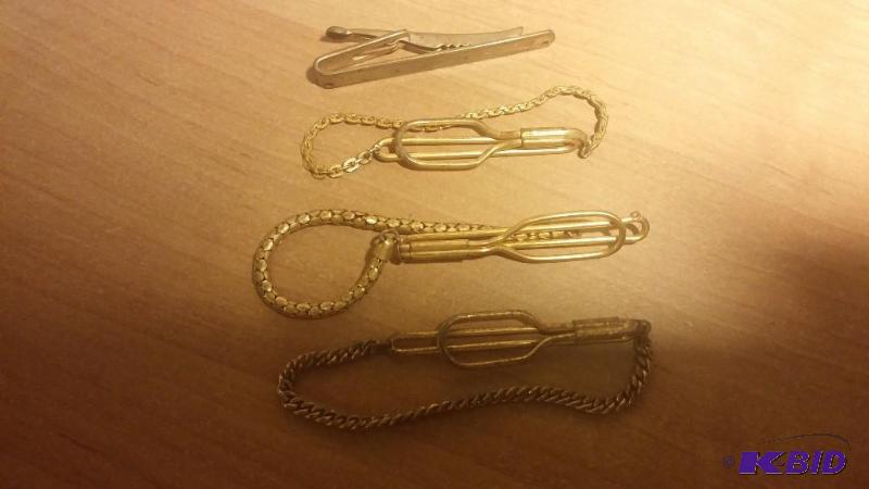 Misc. Vintage tie clips...