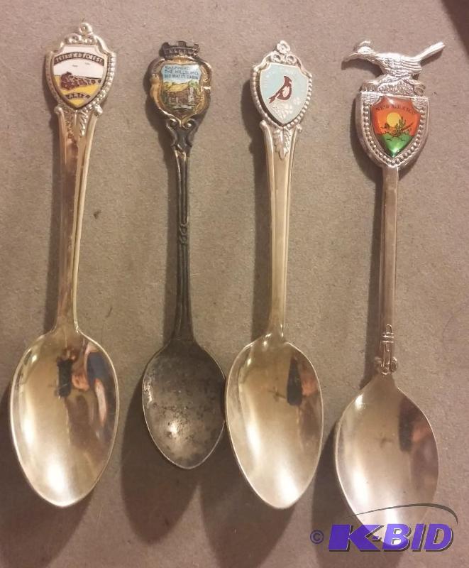 VINTAGE Souvenir collector spoons as shown...