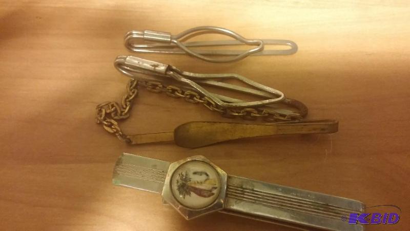 Misc. Vintage tie clips...