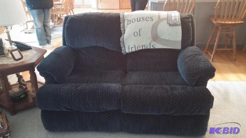 Love seat with recliners on both ends. Bought...
