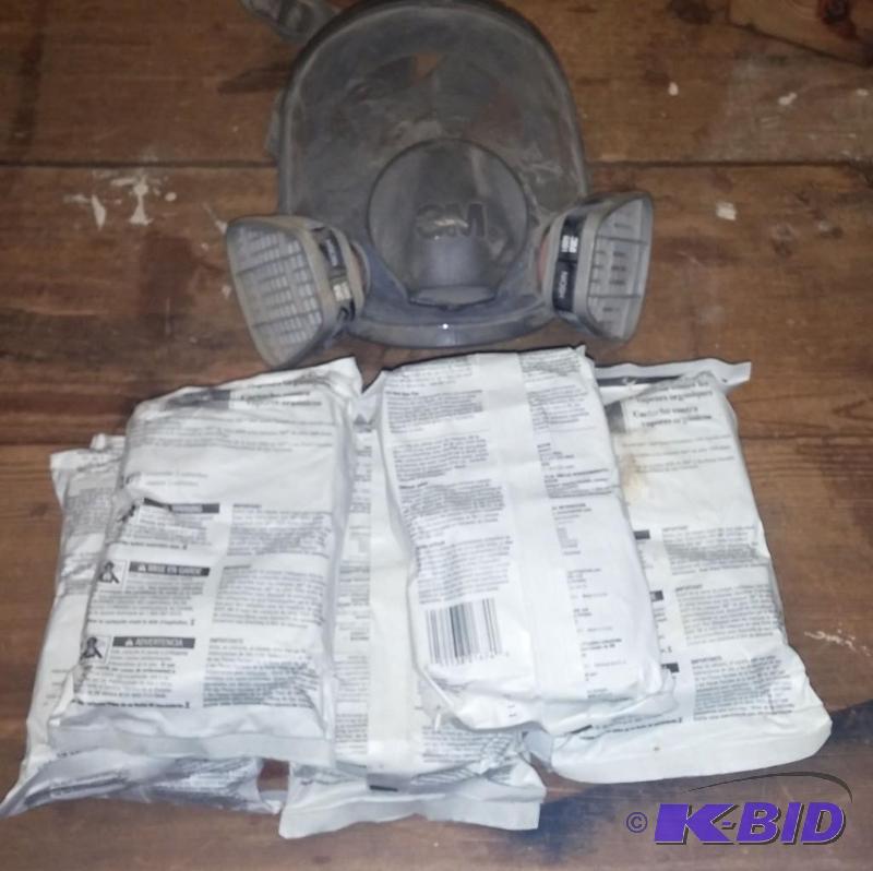 Respirator with 8 New filters...