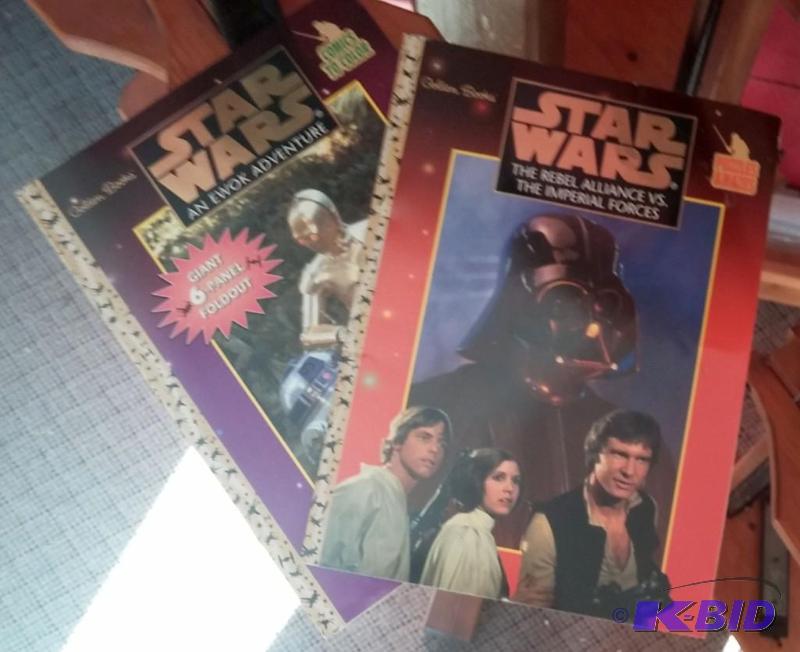 LOT OF 3 STAR WARS BOOKS...