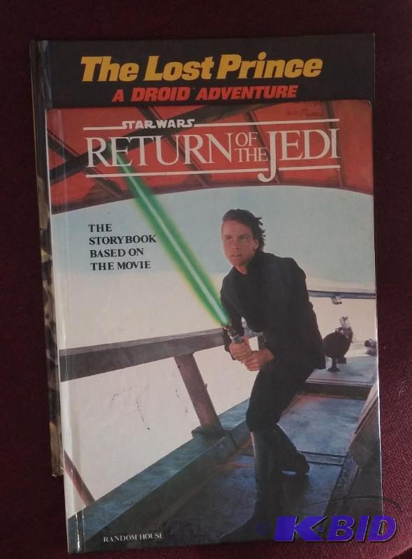 LOT OF 2 STAR WARS BOOKS THE LOST PRINCE A D...