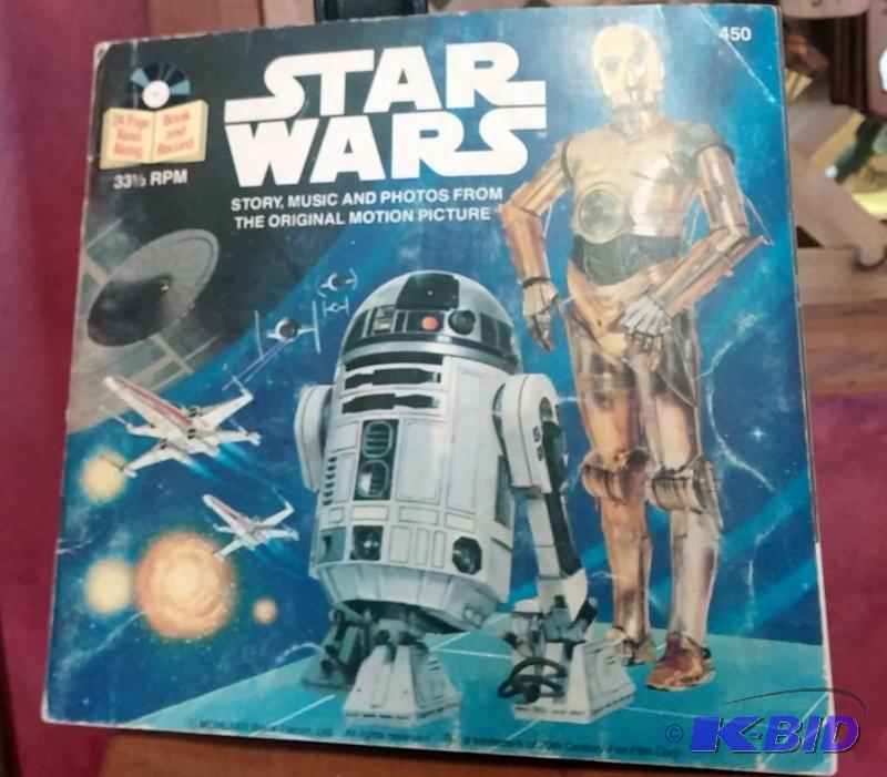 STAR WARS 24 PAGE READ ALONG BOOK...