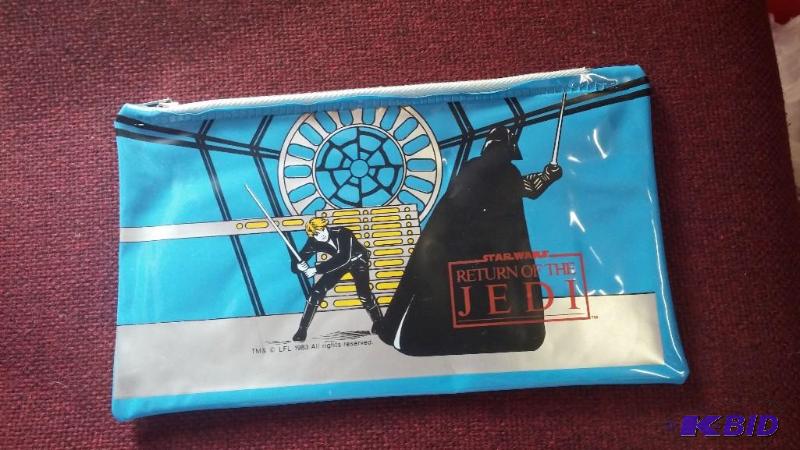 VINTAGE RETURN OF THE JEDI PENCIL POUCH...