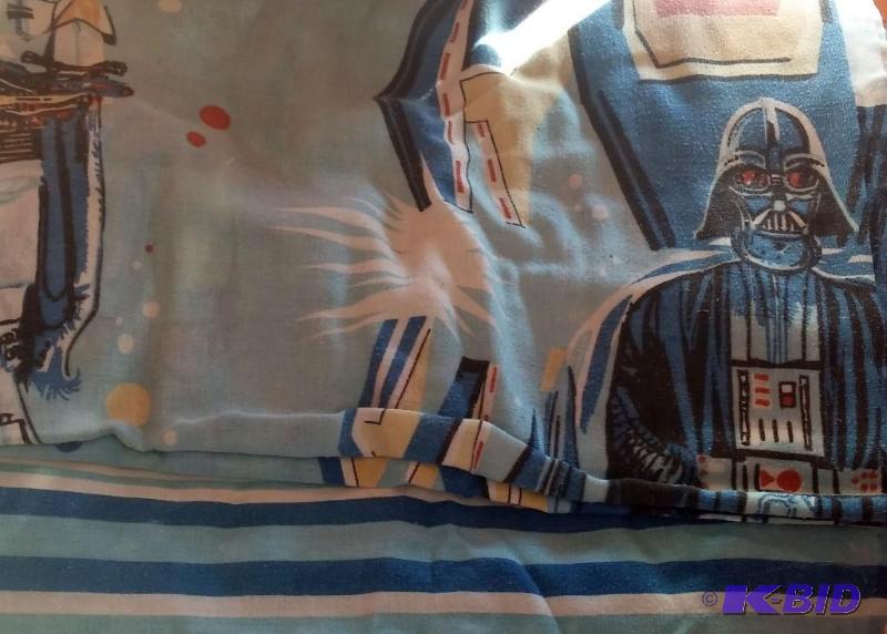 VINTAGE EMPIRE STRIKES BACK BEDCOVER LORD VAD...