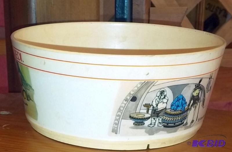 VINTAGE RETURN OF THE JEDI DEKA BOWL...