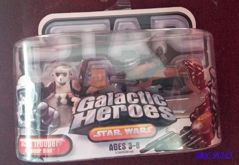 STAR WARS GALACTIC HEROES SCOUT TROOPER AND S...