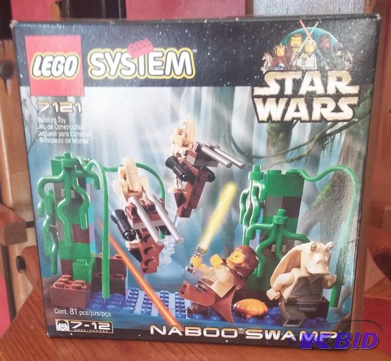 STAR WARS LEGOS SET #7121 NABOO SWAMP, THIS S...