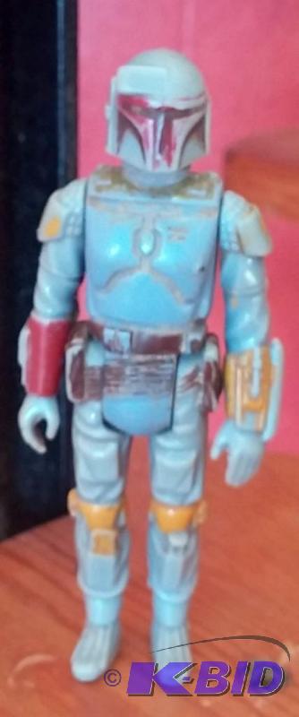 STAR WARS BOBA FETT FIGURE. THIS IS THE HALF ...