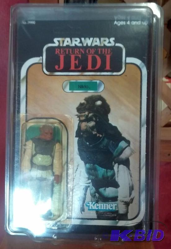 VINTAGE RETURN OF THE JEDI NIKTO FIGURE. MINT...