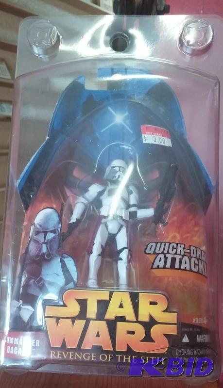 STAR WARS REVENGE OF THE SITH COMMANDER BACAR...