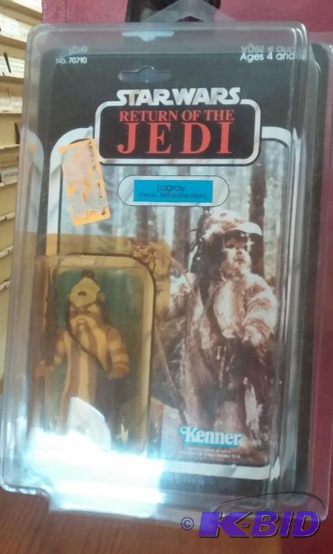 VINTAGE RETURN OF THE JEDI LOGRAY FIGURE. COM...
